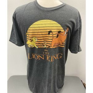 The Lion King Character T-Shirt Large L Simba Pumba Timon Walt Disney Cartoon